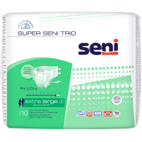 Підгузки для дорослих Seni Super Trio Extra Large 10 шт (5900516691721)