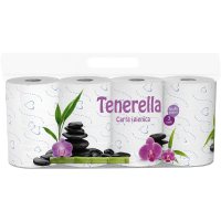 Туалетний папір Tenerella Soft 3 шари 300 відривів 8 рулонів (8021161003312)