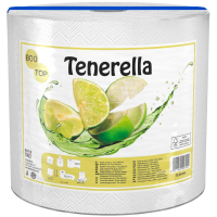 Паперові рушники Tenerella TOP 2 шари 800 відривів 1 рулон (8021161007402)