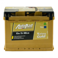 Акумулятор автомобільний AutoPart 62 Ah/12V Galaxy Gold Ca-Ca (ARL062-GG0)