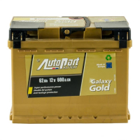 Акумулятор автомобільний AutoPart 62 Ah/12V Galaxy Gold Ca-Ca (ARL062-GG1)