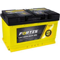 Акумулятор автомобільний FORTIS 100 Ah/12V Euro_L4 короткий (FRT100-L4-00)