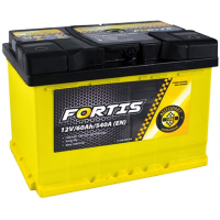 Акумулятор автомобільний FORTIS 60 Ah/12V Euro (FRT60-00)