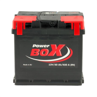 Акумулятор автомобільний PowerBox 50 Аh/12V А1 (SLF050-01)