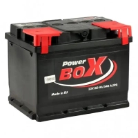 Акумулятор автомобільний PowerBox 60 Аh/12V А1 (SLF060-01S)