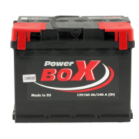 Акумулятор автомобільний PowerBox 60 Аh/12V А1 Euro (SLF060-00)