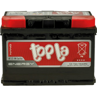 Акумулятор автомобільний Topla 75 Ah/12V Energy (108 375)