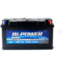 Акумулятор автомобільний BI-POWER 100 Аh/12V Euro (KLV100-00)