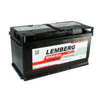 Акумулятор автомобільний LEMBERG 100 Аh/12V (LB100-0)