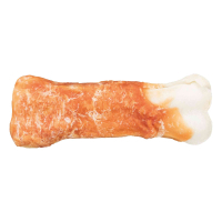 Ласощі для собак Trixie Кістка для чищення зубів з куркою Denta Fun 11 см 60 г (4011905313436)