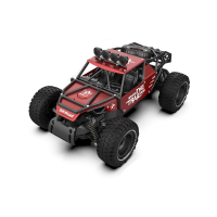Радіокерована іграшка Sulong Toys OFF-ROAD CRAWLER - RACE (матовий червоний, метал. корпус, аккум.6V, 1:14) (SL-309RHMR)