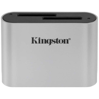 Зчитувач флеш-карт Kingston Workflow Dual-Slot SDHC/SDXC UHS-II (WFS-SD)