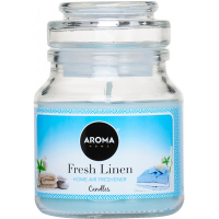 Ароматична свічка Aroma Home Basic Fresh Linen 130 мл (5907718928730)