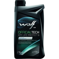 Трансмісійна олива Wolf OFFICIALTECH ATF LIFE PROTECT 8 1л (8326479)