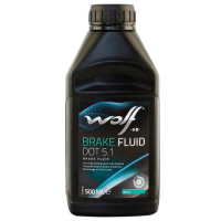 Гальмівна рідина Wolf BRAKE FLUID DOT 5.1 500мл (8308208)