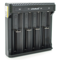 Зарядний пристрій для акумуляторів Liitokala 2 Slots, LED, Li-ion, 10430/10440/14500/16340/17670/18500/18650/26650/25500/26700 (Lii-L4)