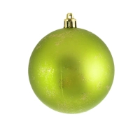 Ялинкова іграшка YES! Fun Яблуко світло зелена 8 см (972944)