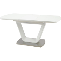 Обідній стіл Special4You Melas white (1200/1600x800x760) (E6903)