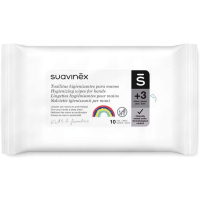 Дитячі вологі серветки Suavinex з антисептичним ефектом 10 шт (401245)