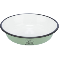 Посуд для котів Trixie Миска металева 200 мл/12 см (зелена) (4047974252147)