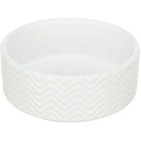 Посуд для собак Trixie Миска керамічна 900 мл/16 см (біла) (4047974250242)