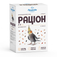 Корм для птахів Природа Раціон для середніх папуг 1.5 кг (4820157400814)