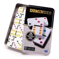 Настільна гра Spin Master Games Доміно в металевій коробці (6033156)