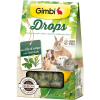 Ласощі для гризунів GimBi дропси з травами 50 г (4002064201870)