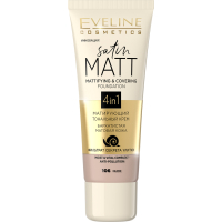 Тональний крем Eveline Cosmetics Satin Matt 106 - Nude 30 мл (5901761997897)