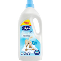 Кондиціонер для білизни Chicco Sensitive Sweet Talcum пом'якшувач тканин 1.5 л (8058664122455)