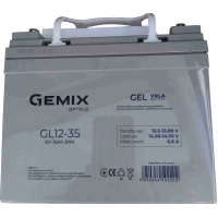 Батарея до ДБЖ Gemix GL 12V 35Ah (GL12-35 gel)