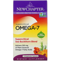 Жирні кислоти New Chapter Омега-7, 30 вегетаріанських капсул (NC0097)
