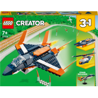 Конструктор LEGO Creator Надзвуковий літак 215 деталей (31126)