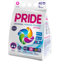 Пральний порошок Pride Afina Universal Гірська свіжість 3 кг (4823069706470)