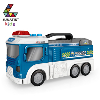 Ігровий набір Lunatik Вантажівка трансформер гараж Поліція (LNK-CDP0687)