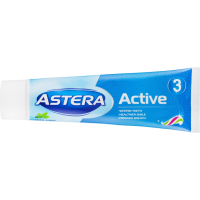 Зубна паста Astera Active 3 Потрійна дія 150 мл (3800013516799)