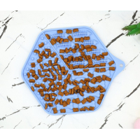 Посуд для собак WahoPet licky mat килимок-годівниця (синя) (2700000021125)