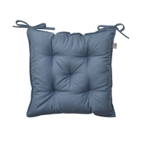 Подушка на стілець Прованс Сіро-блакитна 40х40 (4823093419568)