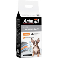 Пелюшки для собак AnimAll 60х60 см з активованим вугіллям 50 шт (4820224500768)