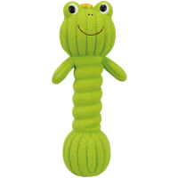 Іграшка для собак Trixie Гантель-жаба латекс 18 см (4011905344843)
