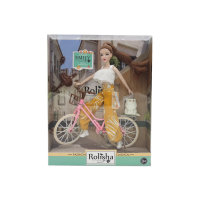Лялька Emily з велосипедом (QJ111D)