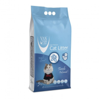 Наповнювач для туалету Van Cat Super Premium Quality Fresh Бентонітовий грудкувальний 5 кг (5.9 л) (8699245856323)