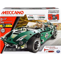 Конструктор Meccano Engineering and robotics Родстер кабріолет 5 в 1 інерційний (6040176)