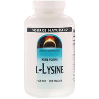 Амінокислота Source Naturals Лізин 500мг, 250 таблеток (SN0140)