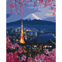 Картина по номерам ZiBi Подорож по Японії 40*50 см (ZB.64040)