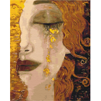 Картина по номерам ZiBi Золоті сльози. Анн-Марі Зільберман, 40*50 см (ZB.64042)