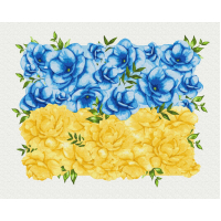 Картина по номерам ZiBi Квітучий прапор ©Svetlana Drab