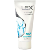 Інтимний гель-змазка Lex Condoms Aqua Зволожуючий 50 мл (7640162323505)