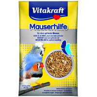 Вітаміни для птахів Vitakraft Mauserhilfe для хвилястих та екзотичних папуг 20 г (під час линьки) (4008239213112)