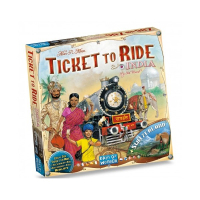 Настільна гра Days of Wonder Ticket to Ride: India & Switzerland (Квиток на поїзд: Індія та Швейцарія), Англійська (DOW720114)